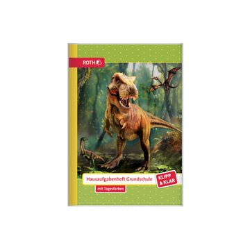 ROTH Hausaufgabenheft Klipp & Klar "T-Rex Welt"