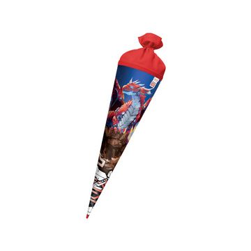 ROTH Motiv-Schultüte "Robo Drache", rund, 700 mm, Folie