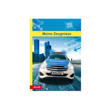 ROTH Zeugnismappe "Polizei 110", DIN A4, mit Design