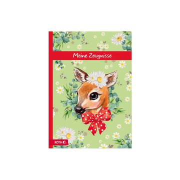 ROTH Zeugnismappe "Reh", DIN A4, mit Design