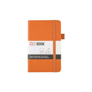 SAKURA Carnet, 90 x 140 mm, ligné, ambre
