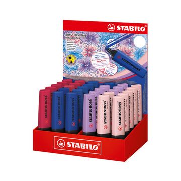 STABILO Surligneur BOSS ORIGINAL NatureCOLORS, 30 pièces