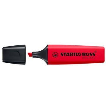 STABILO Surligneur BOSS ORIGINAL, vrai rouge