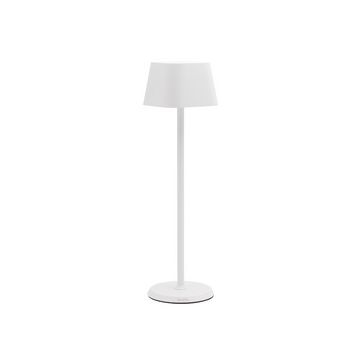 Securit Lampe de table LED rechargeable GEORGINA, blanc