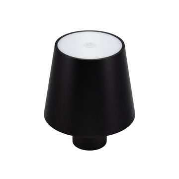 Securit Lampe sur bouteille LED rechargeable PARIS, noir