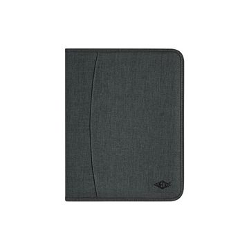 WEDO Serviette classeur COLLEGE, A4, polyester, gris chiné