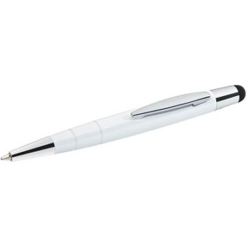 WEDO Stylet 2 en 1 Pioneer Mini, très brillant, blanc