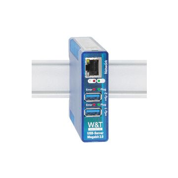 W&T USB-Server Megabit 2.0, 2 unabhängige USB-Ports