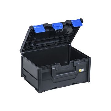 allit Boîte de rangement EuroPlus MetaBox 215, noir/bleu