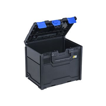 allit Boîte de rangement EuroPlus MetaBox 340, noir/bleu