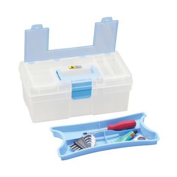allit Boîte de rangement McPlus Clear 12.5, PP, bleu