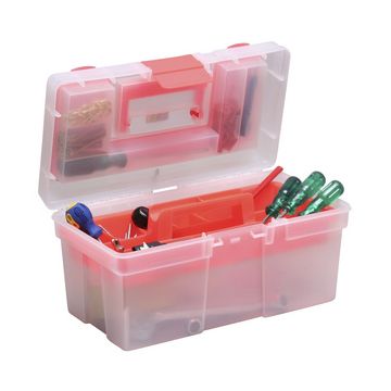 allit Boîte de rangement McPlus Clear 16, PP, rouge