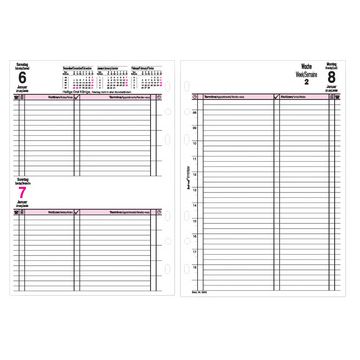 bind Recharge 2027 pour agenda A5 modèle 15501