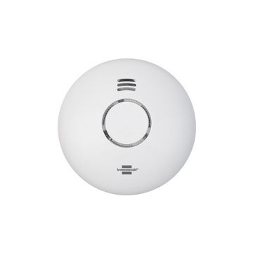 brennenstuhl Détecteur de fumée connecté Wifi WRHM01, blanc