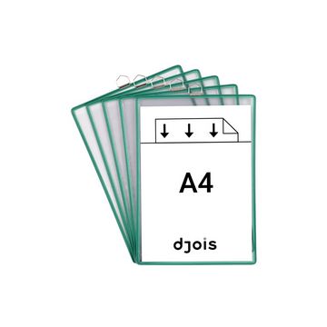 djois by tarifold Poche à anse, format A4, vertical, assorti x5