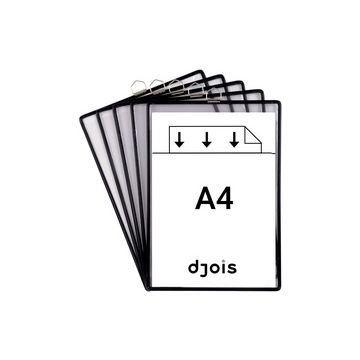 djois by tarifold Poche à anse, format A4, vertical, noir x5