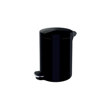 helit Poubelle cosmétique à pédale avec ions d'argent