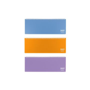 herlitz Tischkalender Colori 2027, farbig sortiert