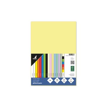 kangaro Multifunktionspapier, DIN A4, 120 g/qm, pastellgelb