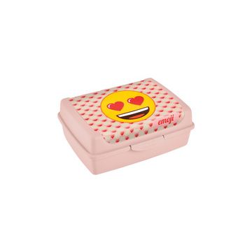 keeeper Boîte à goûter "carla midi emoji hearts", rose
