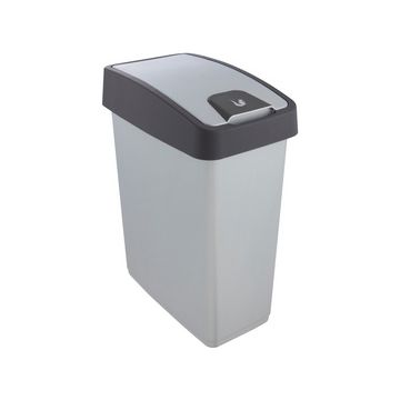 keeeper Poubelle "magne", 25 litres, argent / anthracite