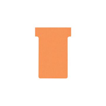 nobo Fiche T, indice 3 / 92 mm, 170 g/m2, orange