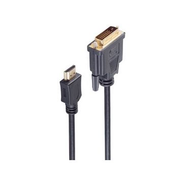 shiverpeaks BASIC-S Câble HDMI - DVI-D 24+1, longueur: 5,0 m