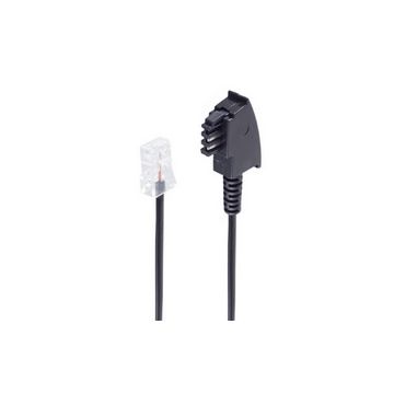 shiverpeaks BASIC-S Telefonkabel, schwarz, 2,0 m