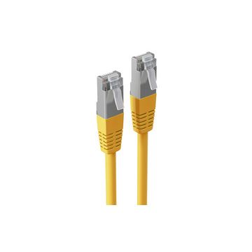 shiverpeaks Cable patch BASIC-S, cat. 6, S/FTP, 30 m, jaune