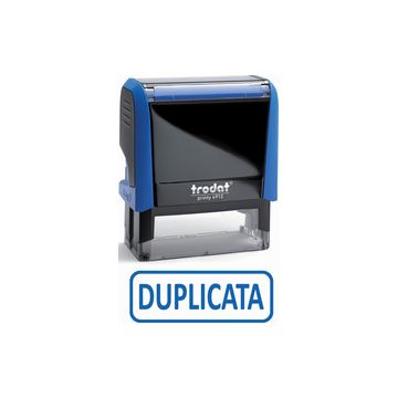 trodat Tampon de texte X-Print 4912 "DUPLICATA"