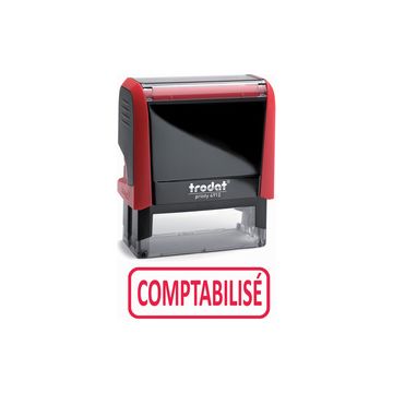 trodat Tampon de texte X-print 4912 "COMPTABILISÉ"