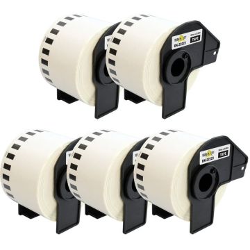 DK22223 Brother - blanc - ruban cassette compatible