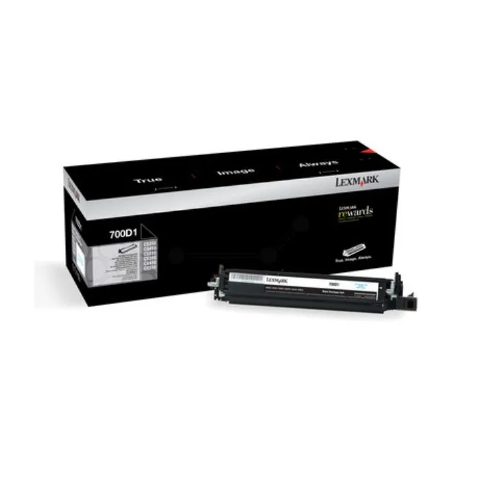 70C0D10 / 700D1 Lexmark - noire - unité développeur de marque 70C0D10 / 700D1 Lexmark - noire - unité développeur de marque