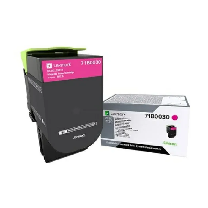 71B0030Lexmark - magenta - toner de marque 71B0030Lexmark - magenta - toner de marque