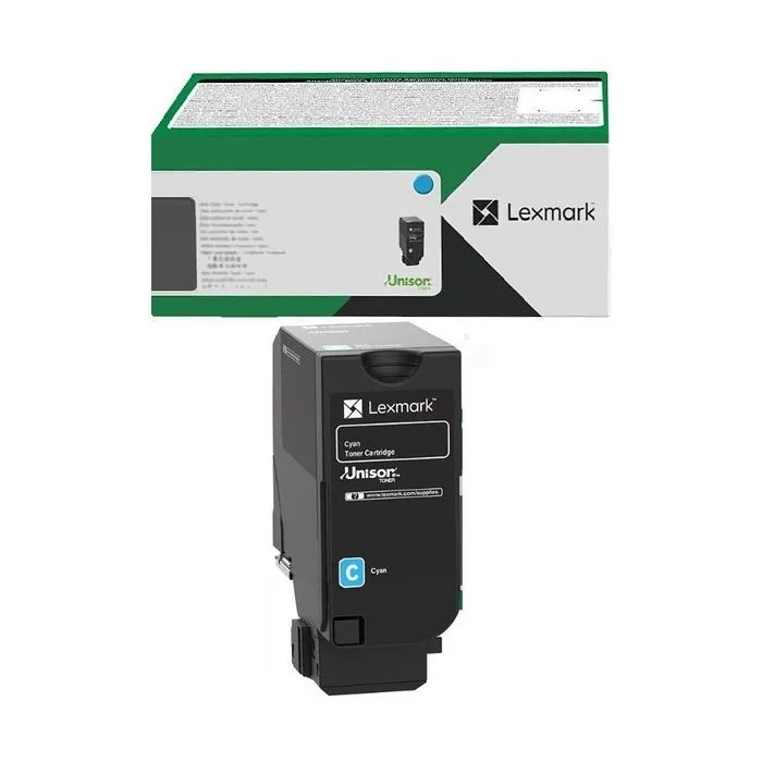 81C2XC0Lexmark - cyan - toner de marque 81C2XC0Lexmark - cyan - toner de marque